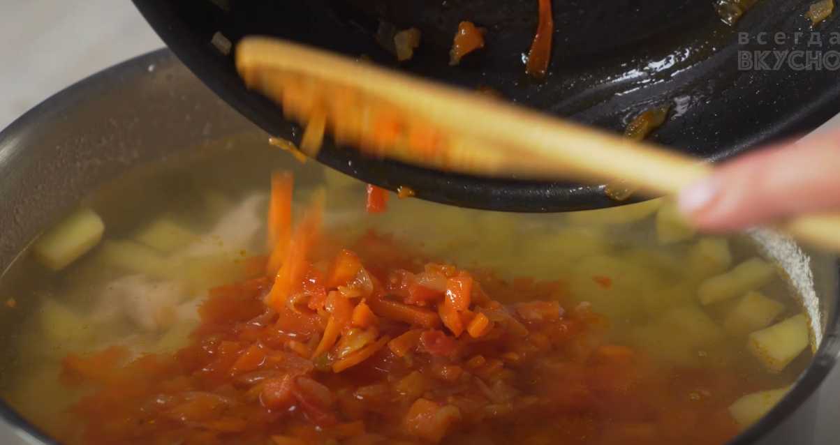 Soupe au poulet et aux orties - Étape 8