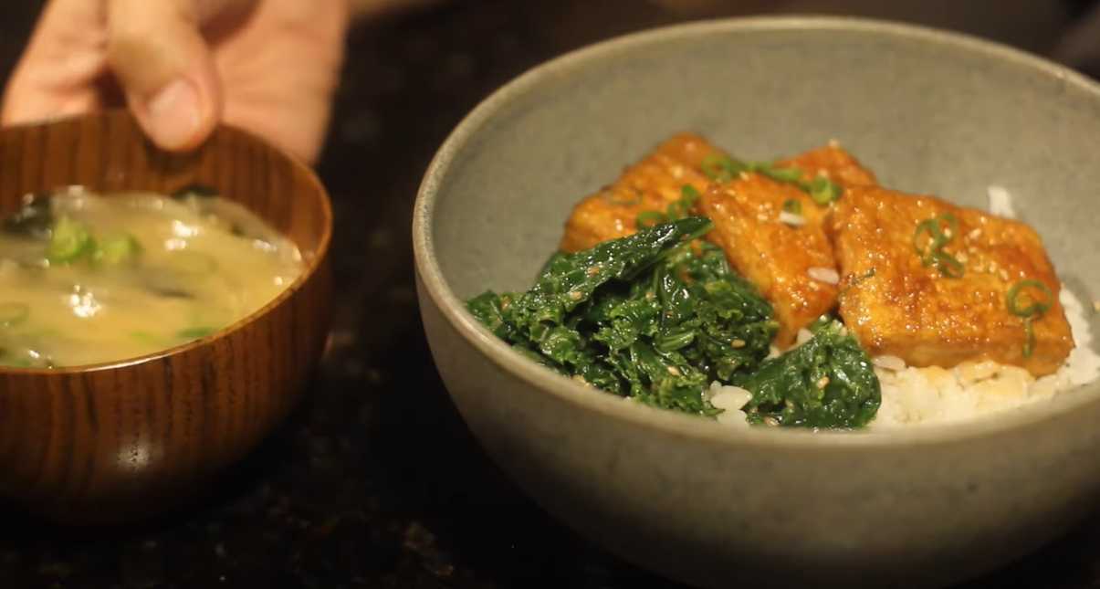 Donburi au tofu frit - Étape 15
