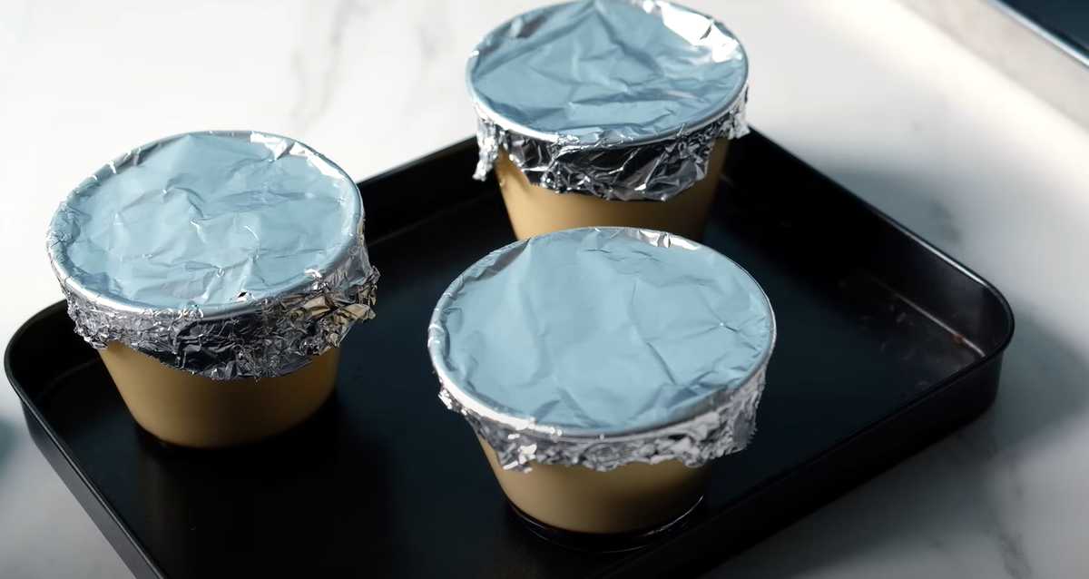 Pouding au caramel japonais - Étape 11