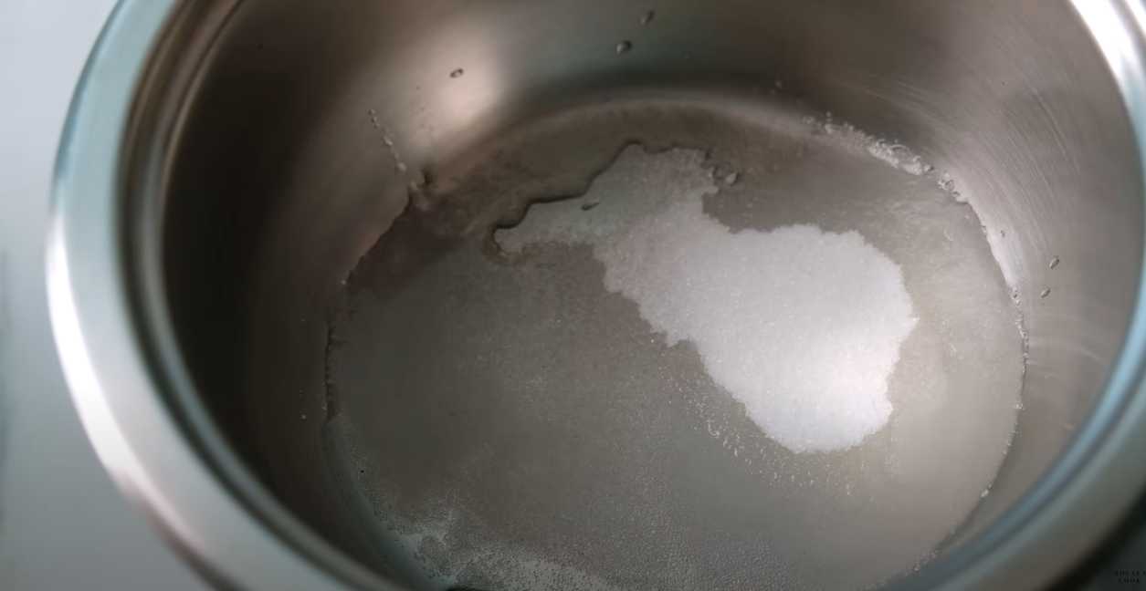 Pouding au caramel japonais - Étape 1