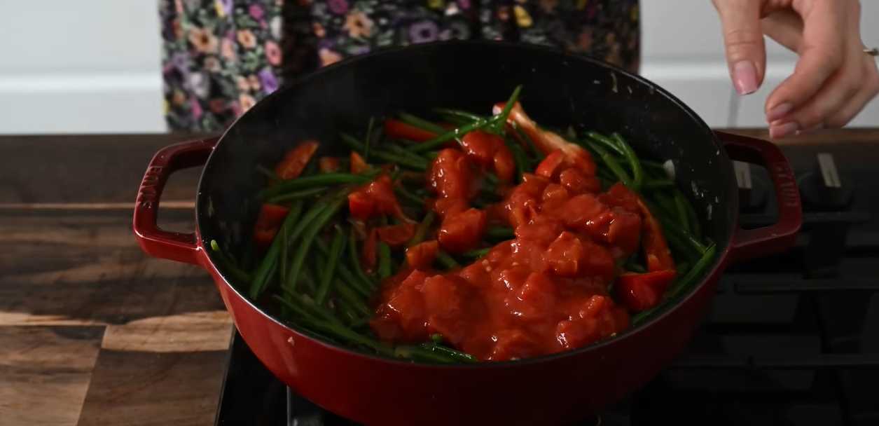 Haricots verts aux pommes de terre - Étape 10