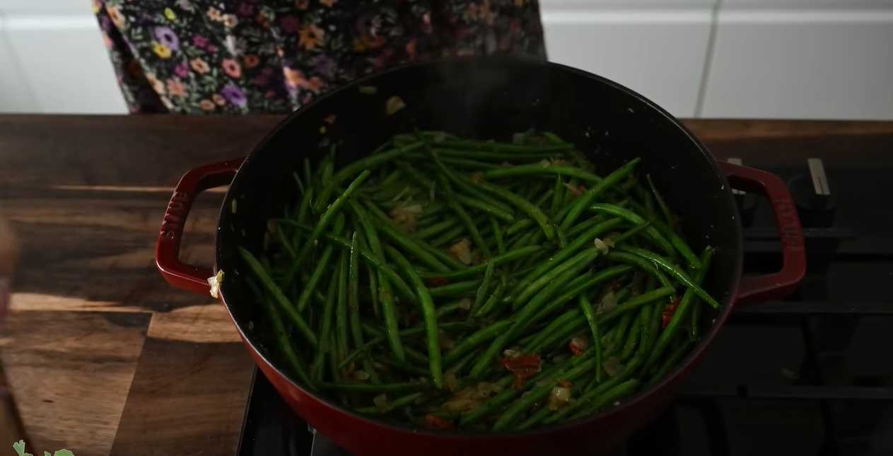 Haricots verts aux pommes de terre - Étape 7
