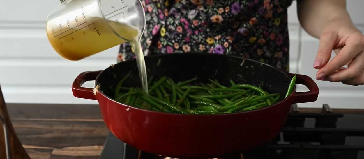 Haricots verts aux pommes de terre - Étape 8