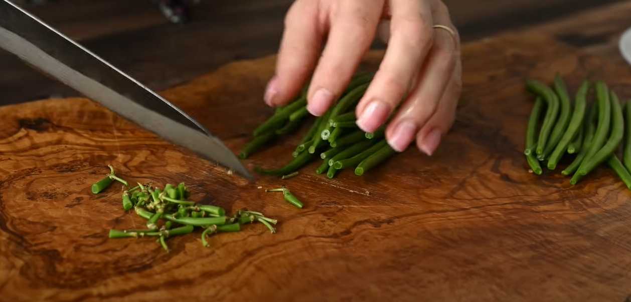 Haricots verts aux pommes de terre - Étape 4