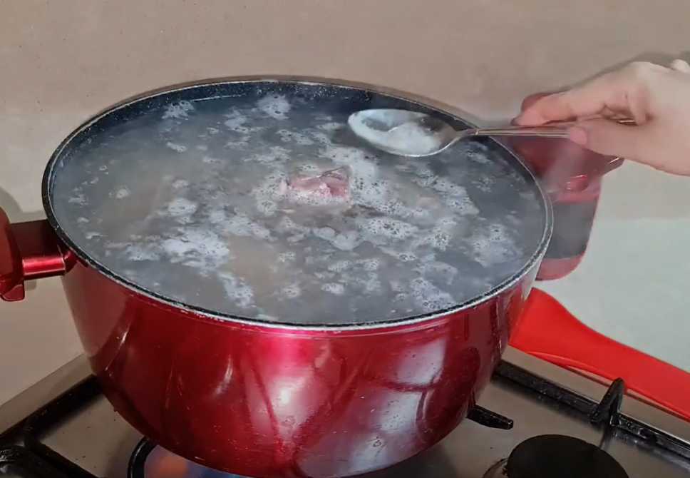 Soupe Yakhni Nisonui - Étape 2