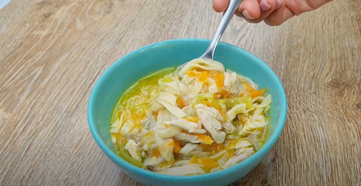 Soupe de poulet turque - Étape 21