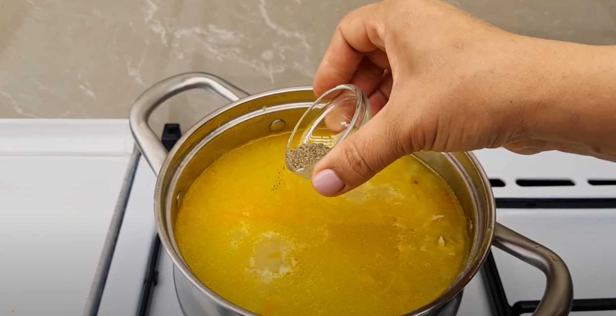 Soupe de poulet turque - Étape 19