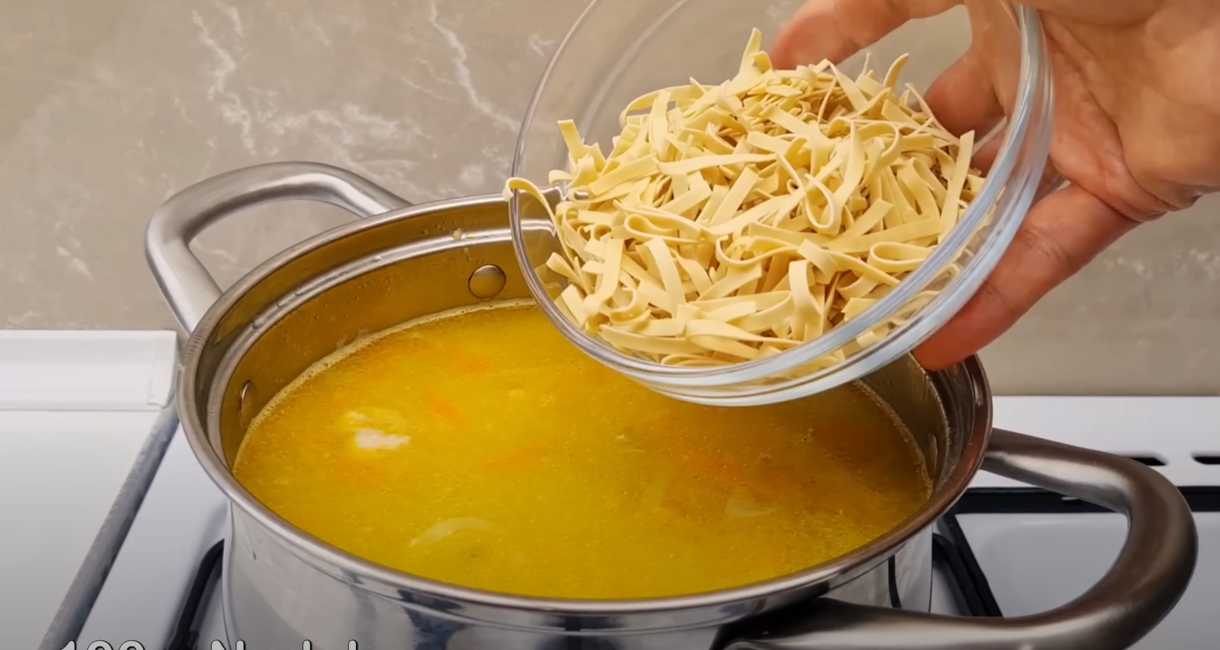 Soupe de poulet turque - Étape 18