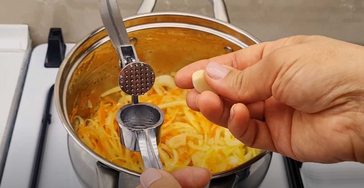 Soupe de poulet turque - Étape 11