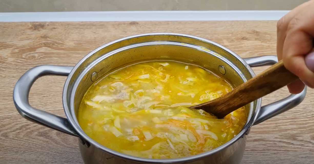 Soupe de poulet turque - Étape 20