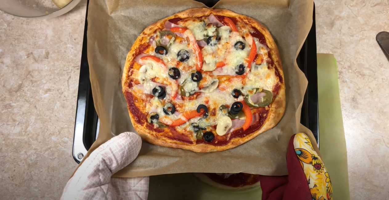 Pizza maison sans farine - Étape 11