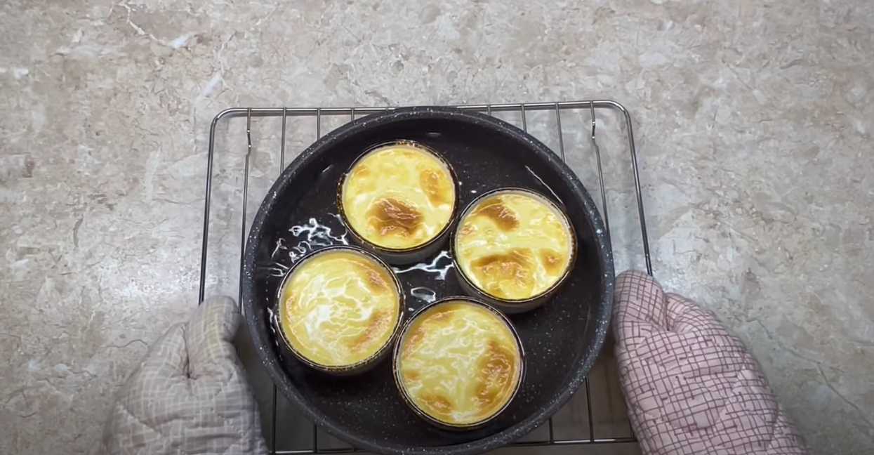 Crème brûlée sans sucre - Étape 7