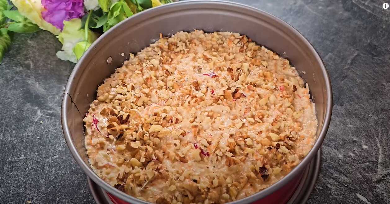 Gâteau aux pommes et aux carottes sans farine - Étape 10