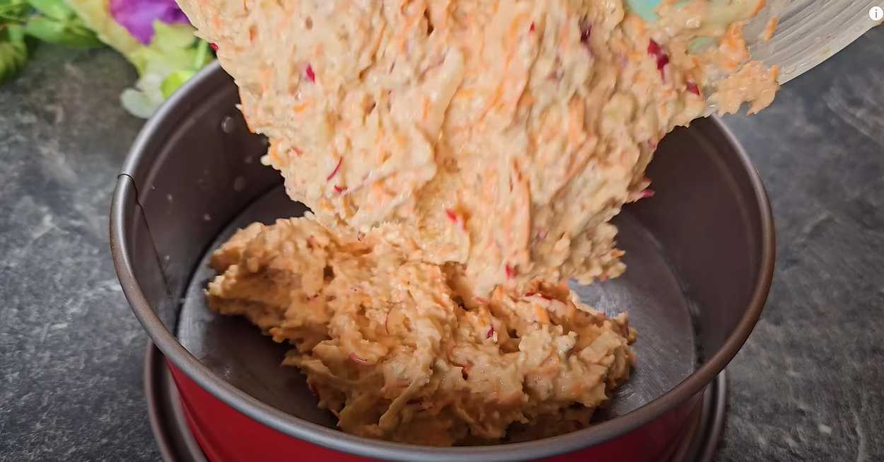 Gâteau aux pommes et aux carottes sans farine - Étape 9