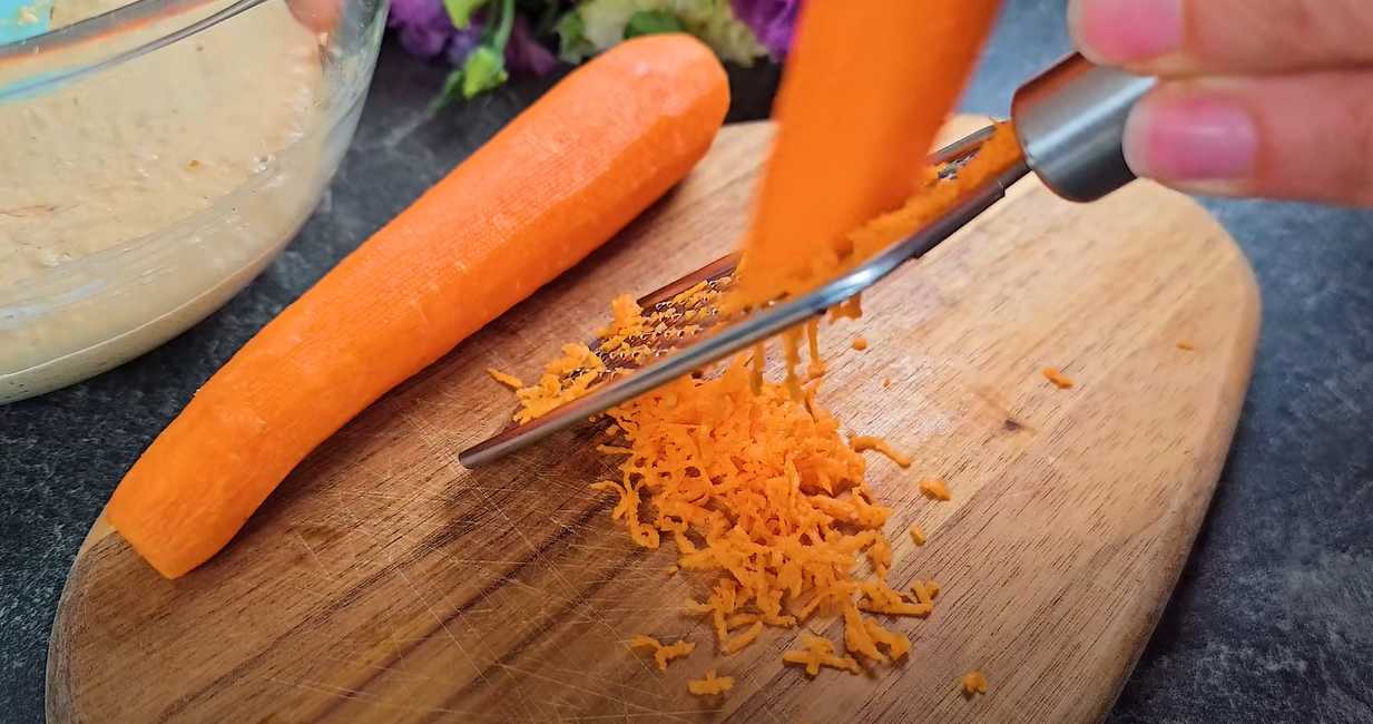 Gâteau aux pommes et aux carottes sans farine - Étape 6