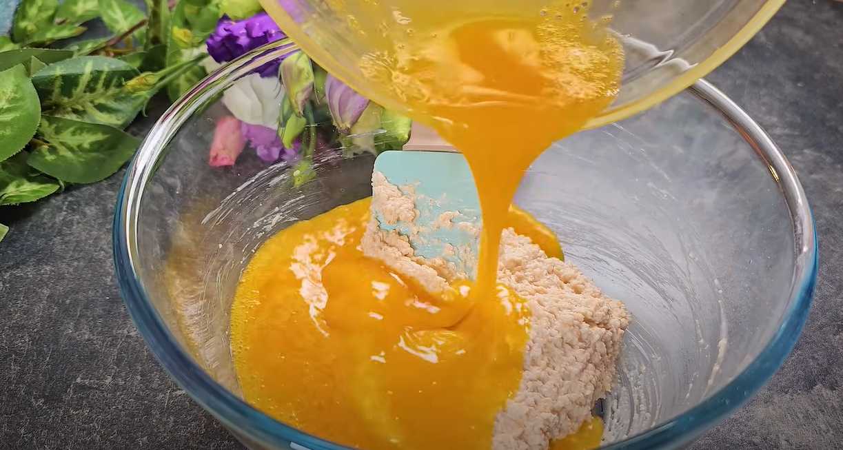 Gâteau aux pommes et aux carottes sans farine - Étape 4