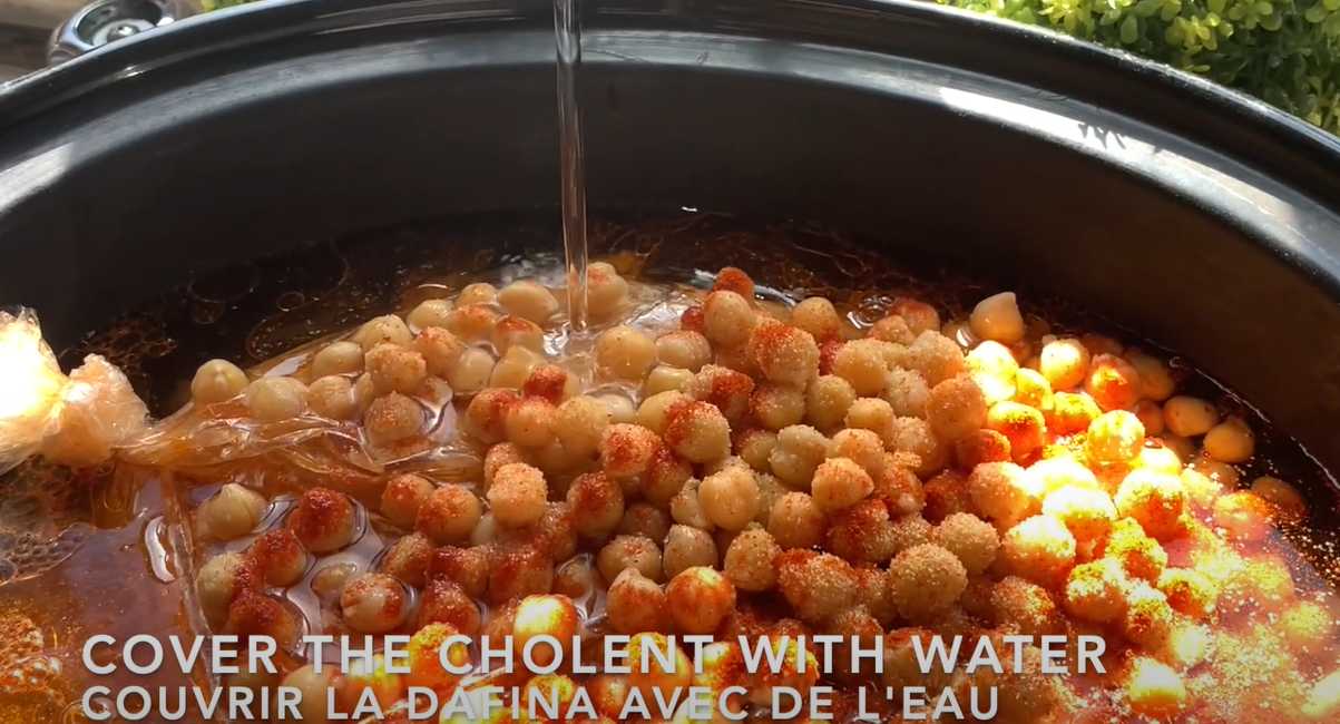 Shabbat Hamin traditionnel (Cholnt) - Étape 12