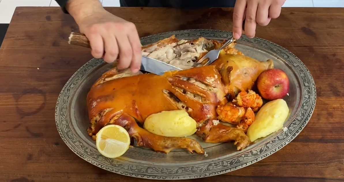 Cochon de lait rôti - Étape 10