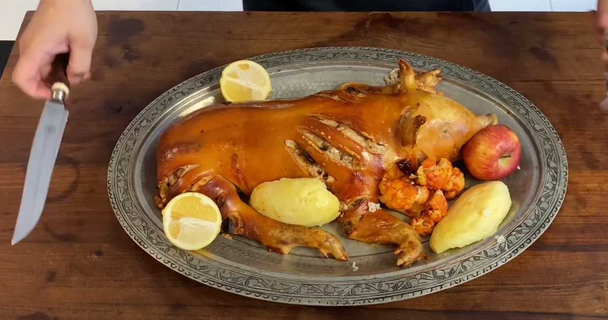 Cochon de lait rôti - Étape 9