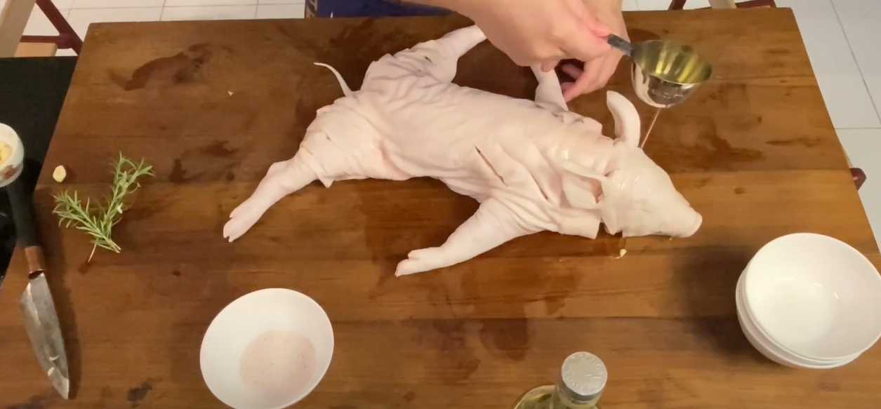 Cochon de lait rôti - Étape 4