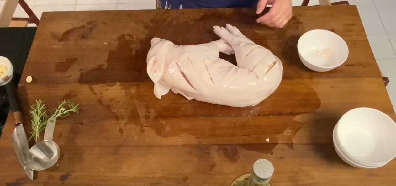 Cochon de lait rôti - Étape 5