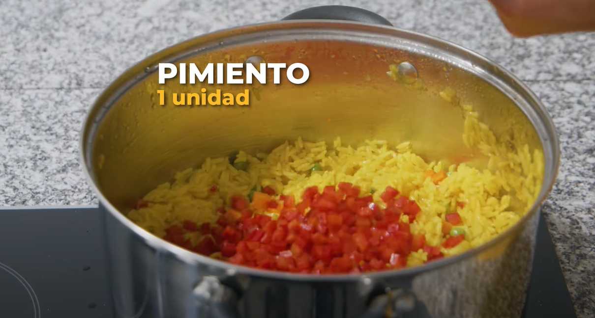 Rice a la jardinero - Étape 6