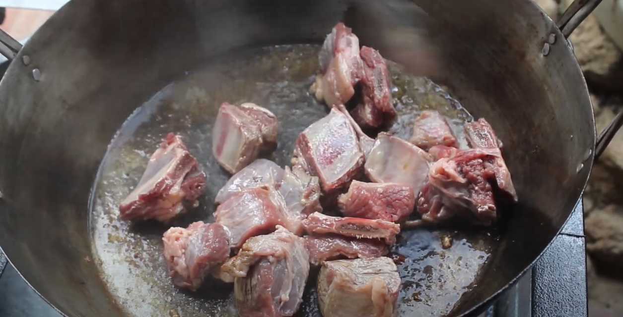 Soupe bolivienne Picana - Étape 5