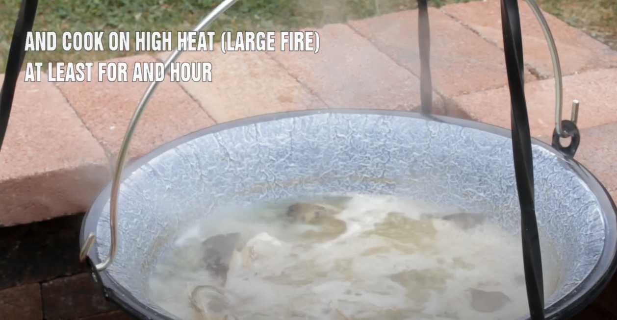 Soupe Halasle - Étape 7