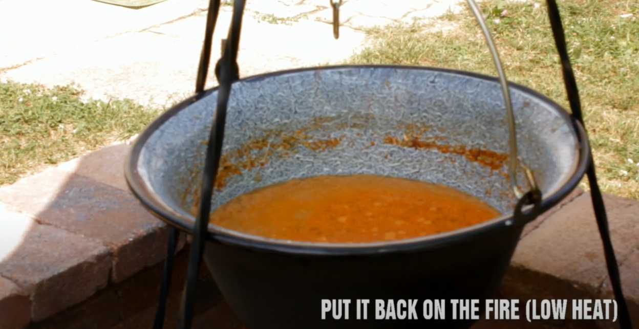 Soupe Halasle - Étape 10