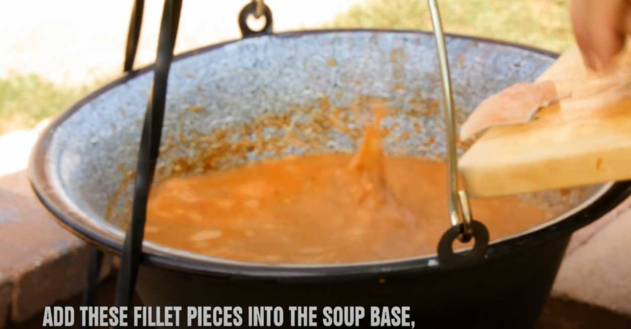 Soupe Halasle - Étape 13