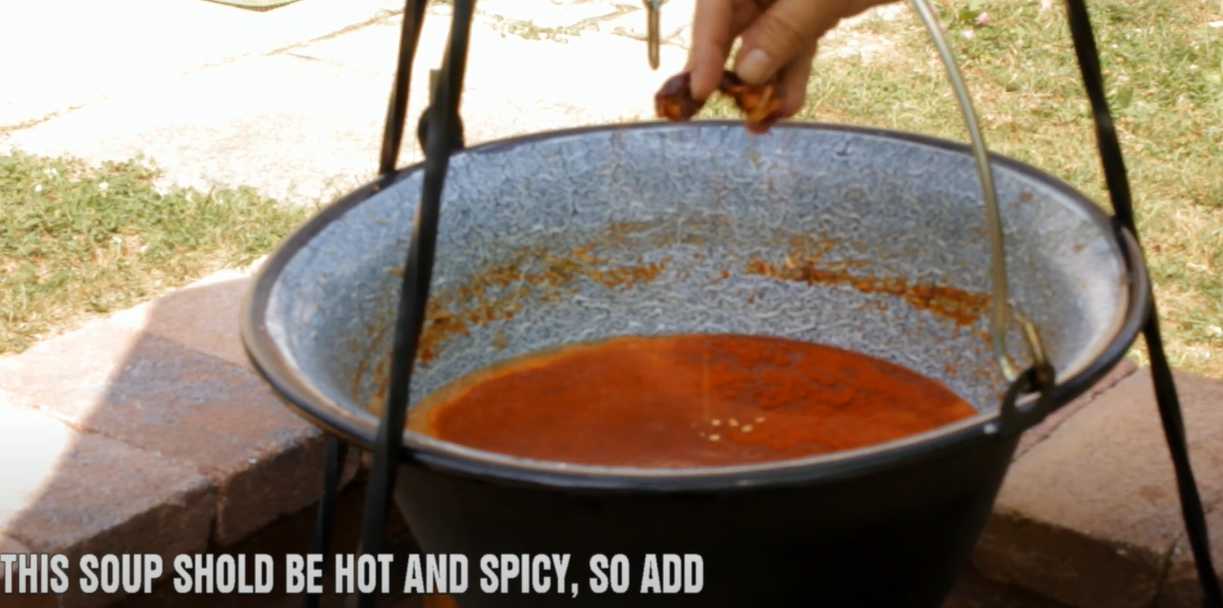 Soupe Halasle - Étape 11