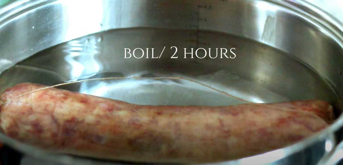 Saucisses Kotekino maison - Étape 6