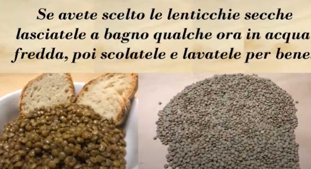 Cotecino de lentilles - Étape 3