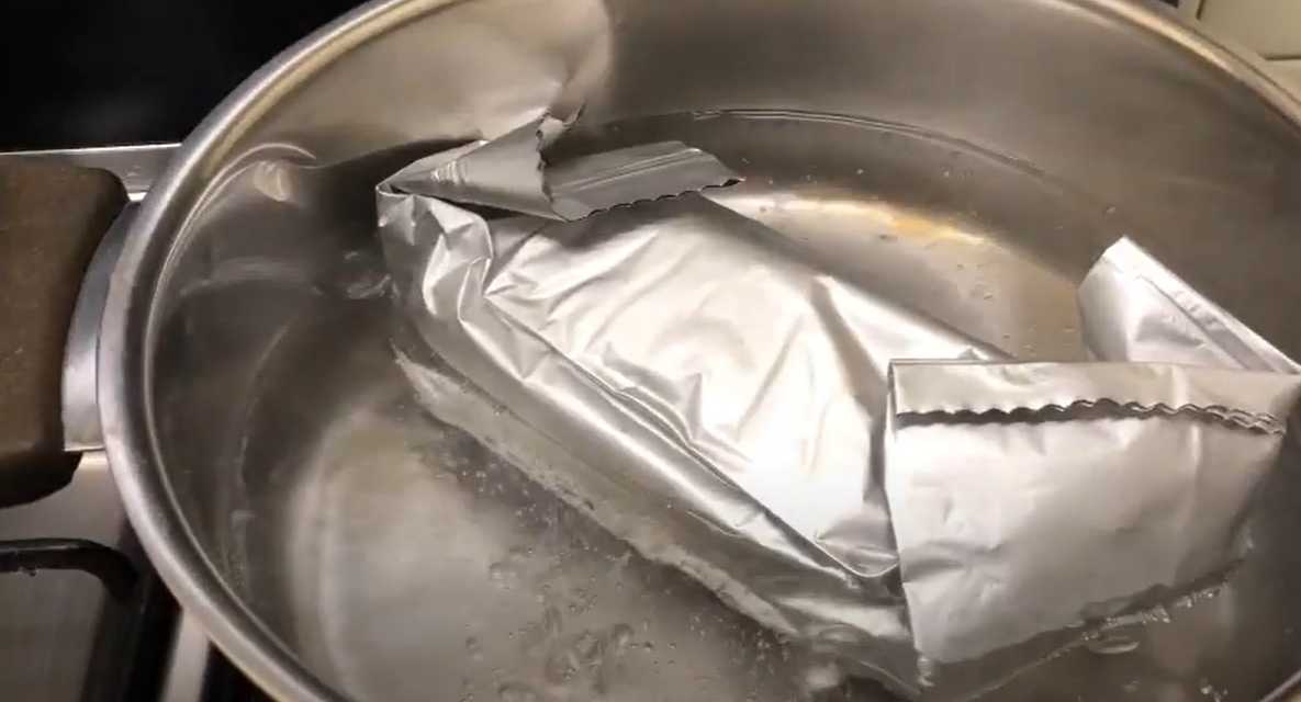 Cotecino de lentilles - Étape 1