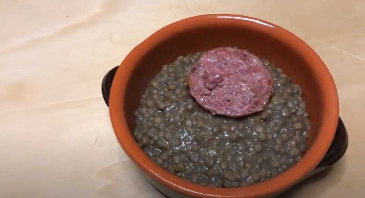 Cotecino de lentilles - Étape 9