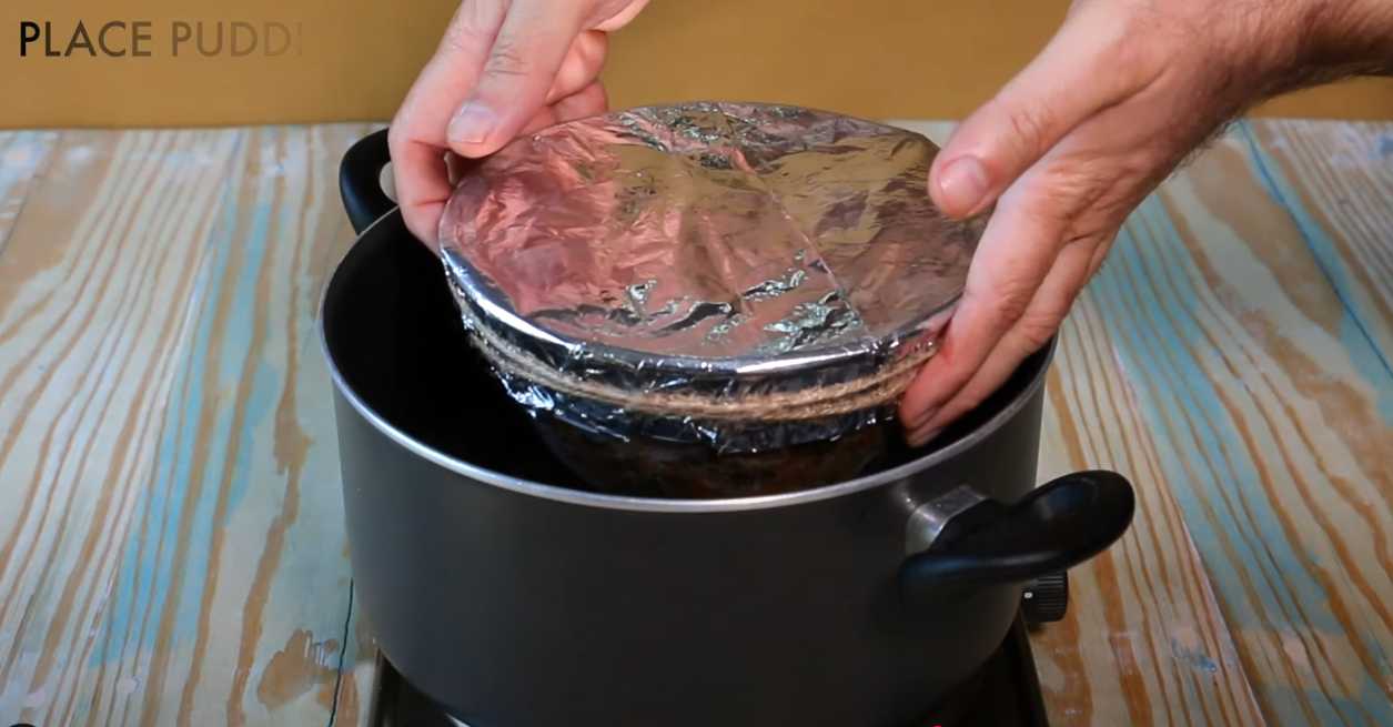 Pudding anglais aux prunes - Étape 9