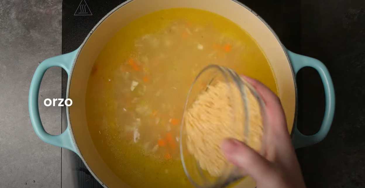 Soupe Avgolemono - Étape 6