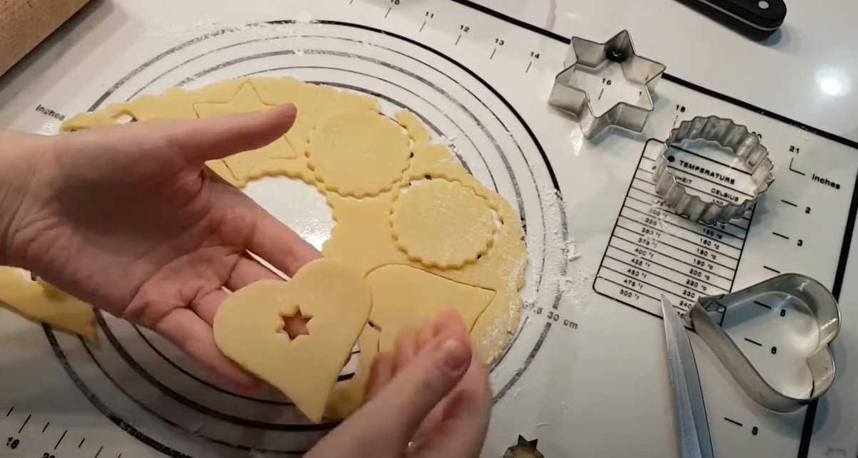 Biscuits Spitzbuben de Noël - Étape 4