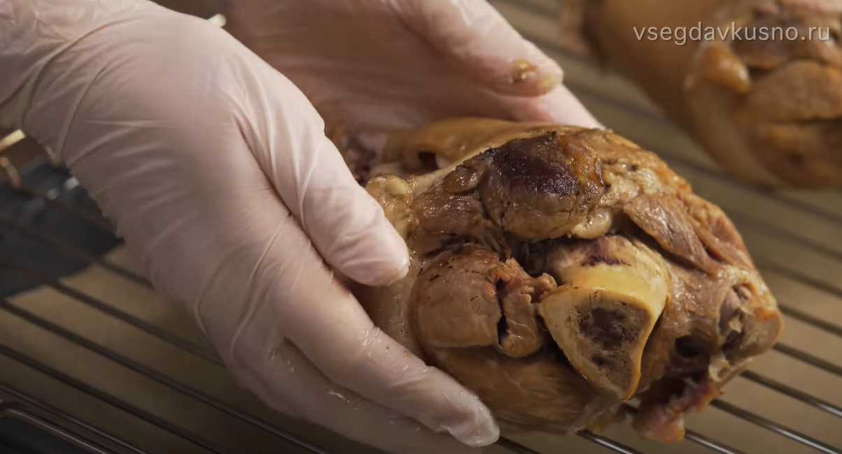 Jarret de porc Eisbein - Étape 6