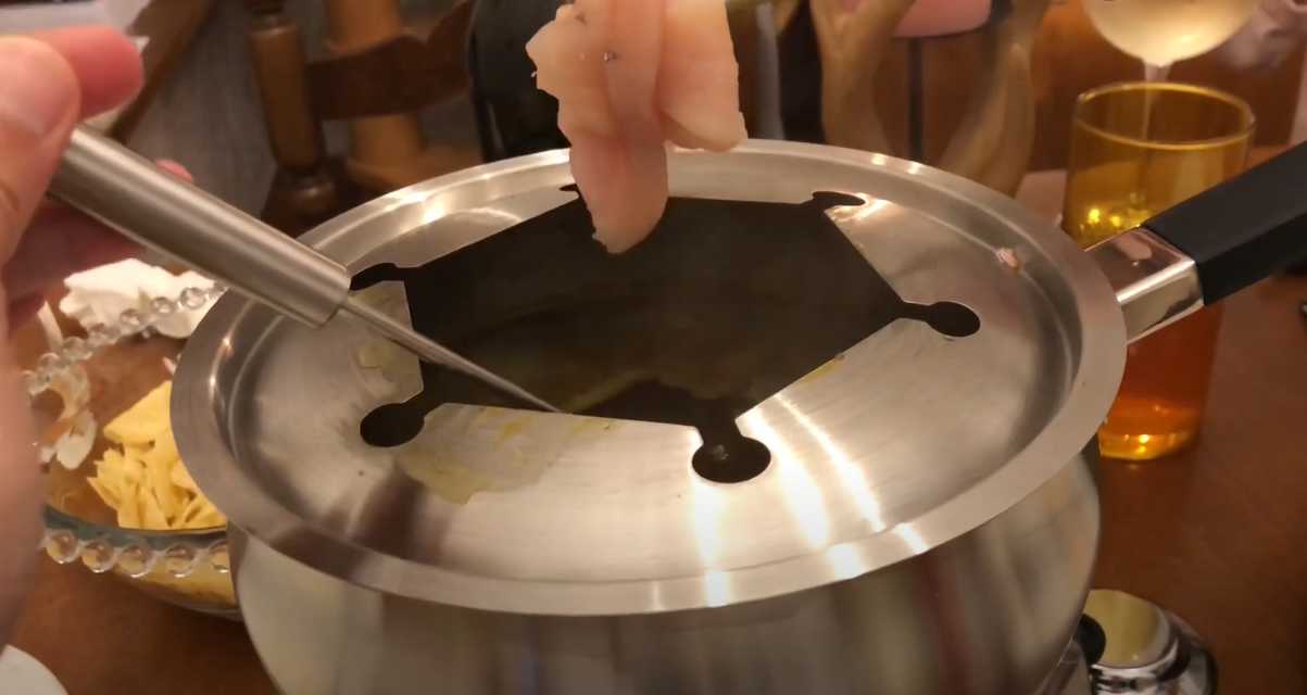 Fondue chinoise - Étape 4