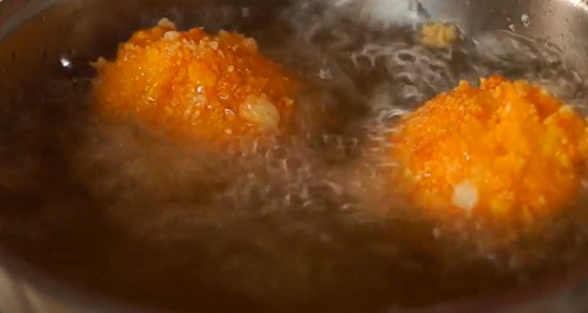 Boulettes de fromage frites - Étape 5