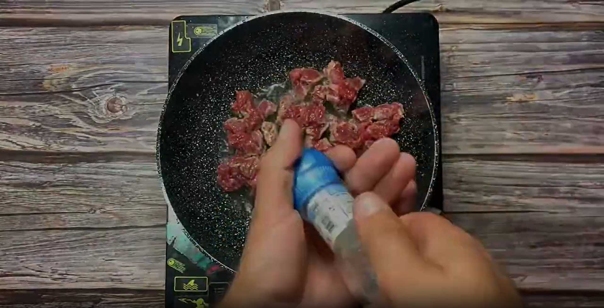 Jjajangmen au bœuf - Étape 3