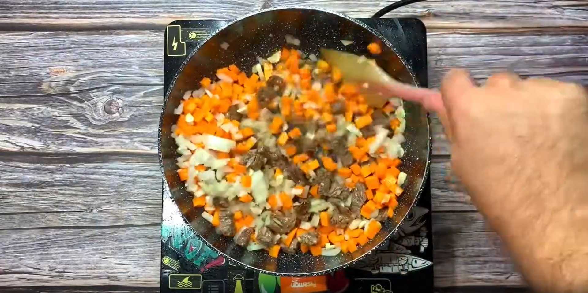 Jjajangmen au bœuf - Étape 7