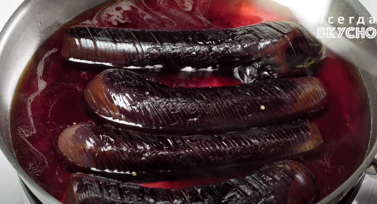 Aubergines mijotées Agebitashi - Étape 6