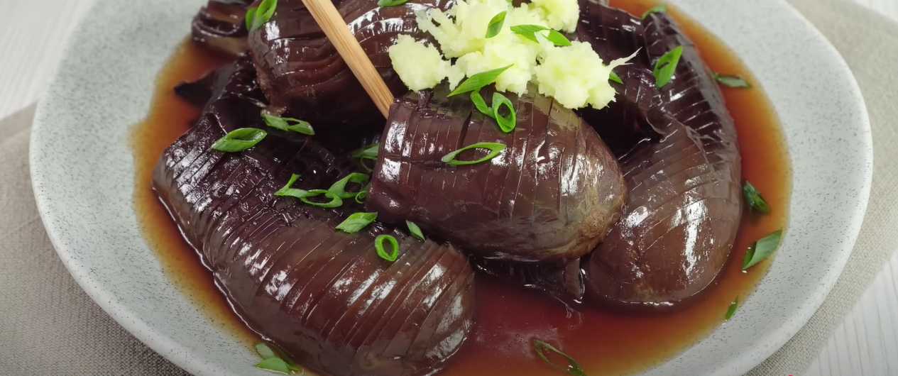 Aubergines mijotées Agebitashi - Étape 7