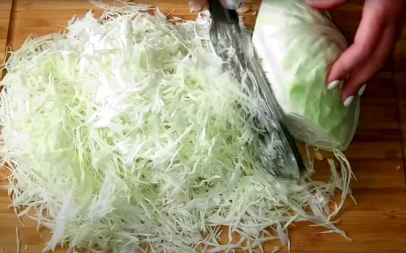 Choucroute - Étape 1