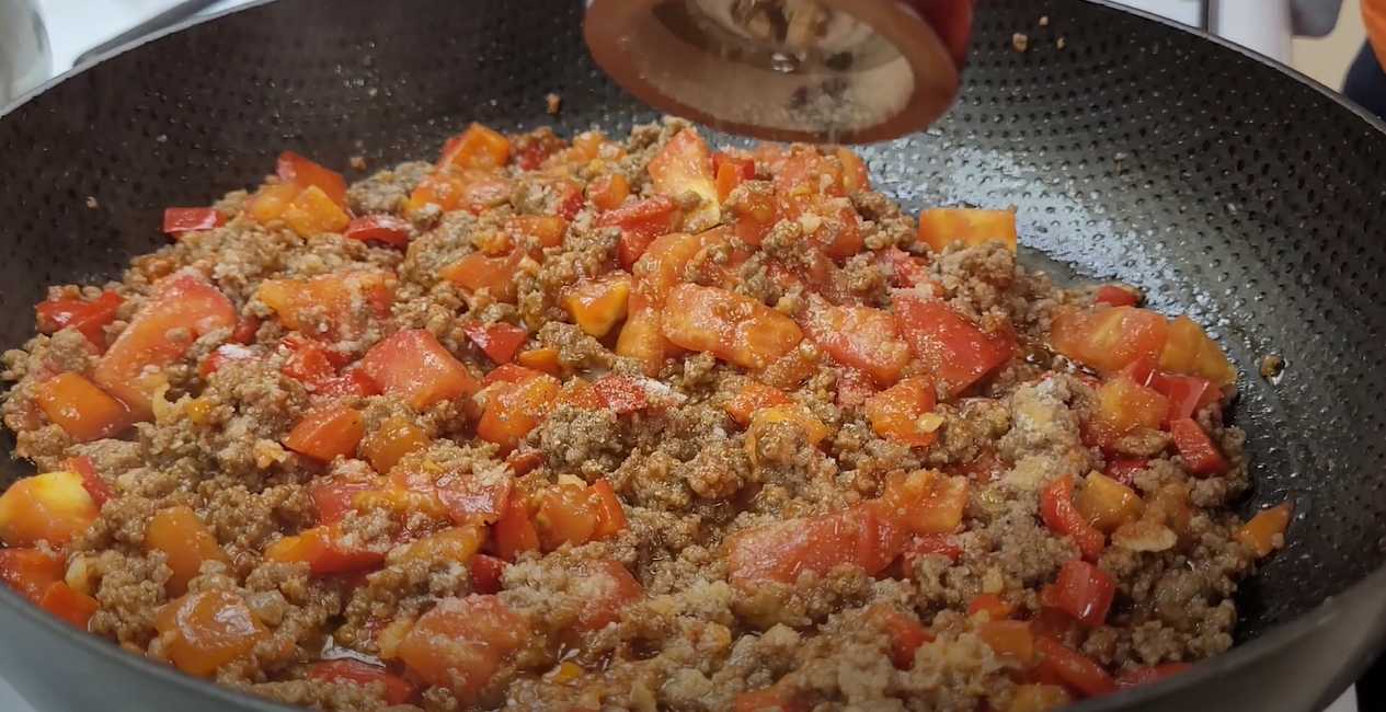 Soupe au bœuf haché - Étape 11