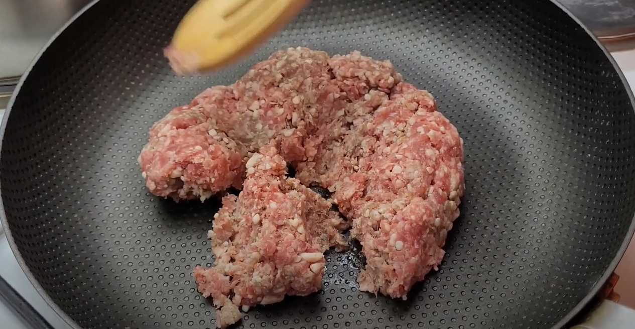 Soupe au bœuf haché - Étape 6