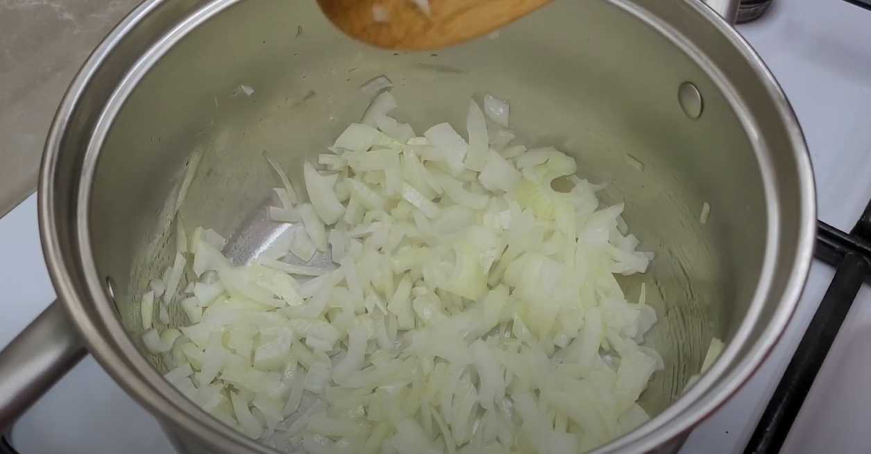 Soupe à la viande hachée - Étape 1