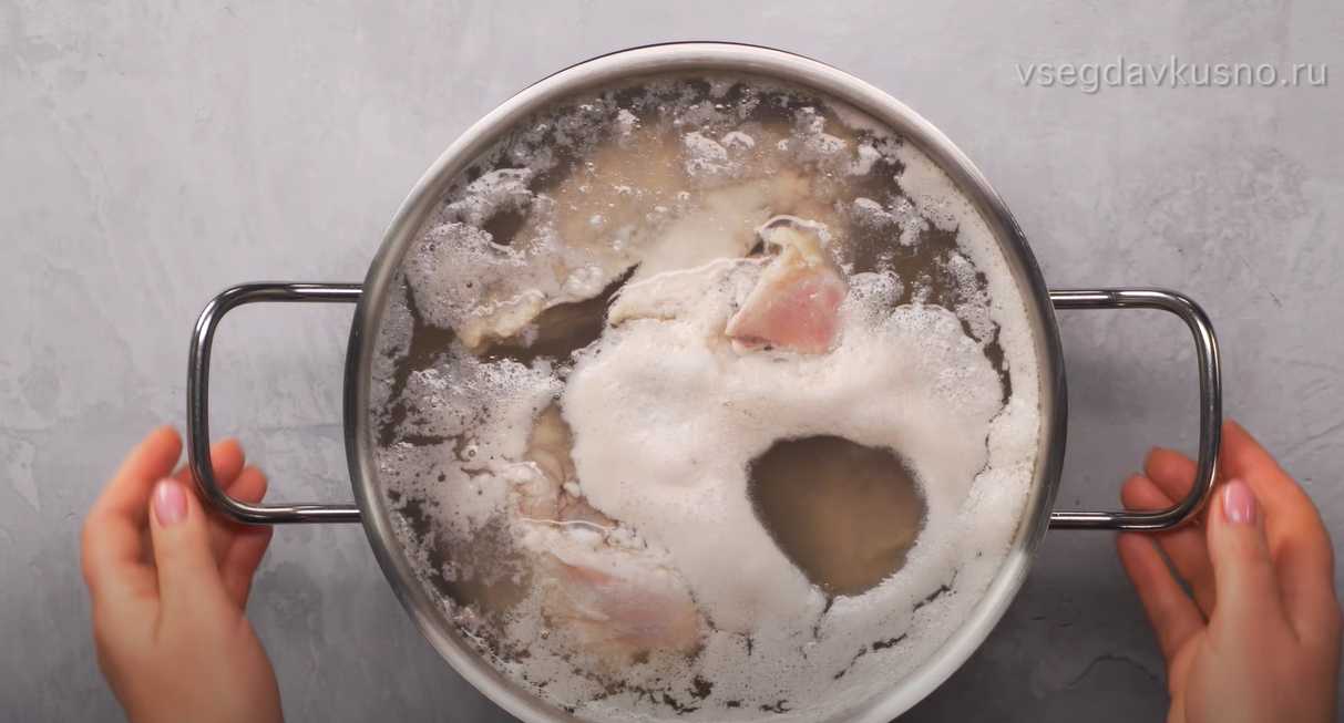 Soupe de boulettes de poulet - Étape 2